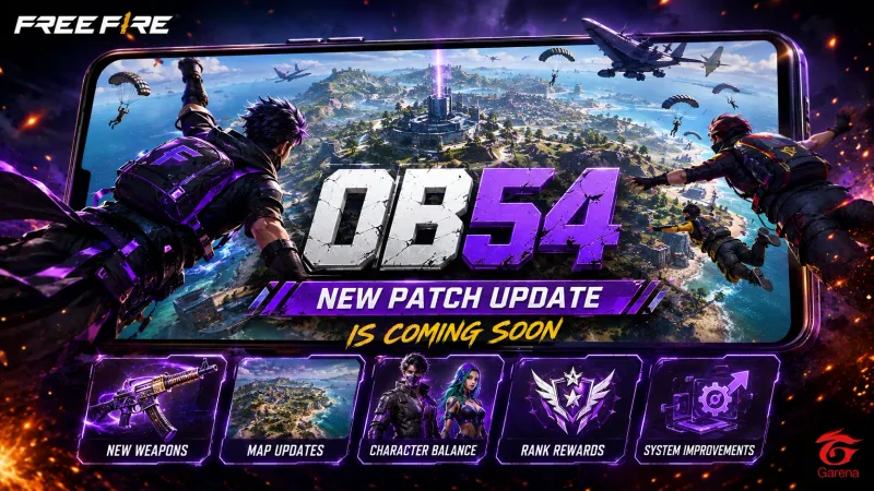 OB54 Latest Update hero Free Fire OB54 patch update coming soon